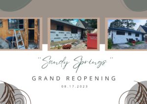 Sandy Springs Grand Reopening